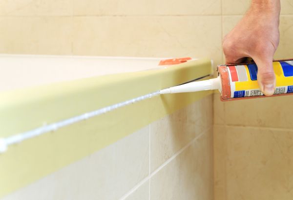 Bathroom Tile Caulking