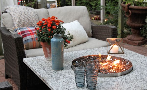 Gas Fire Pit Assembly